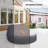 Havana 67'' Wide Circle Premium All-Weather Wicker Patio Daybed Cover