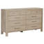 Commode 9 tiroirs Weathered Mango