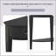 Table console moderne avec 3 tiroirs et 1 tablette-1880814948