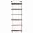 Gunas 6 Piece Pine Industrial Pipe Shelves-1641100700