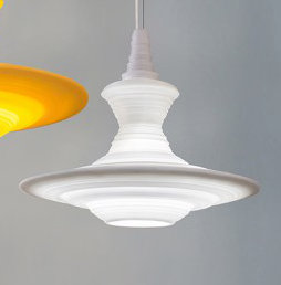 Stupa 1 - Light Chandelier, White