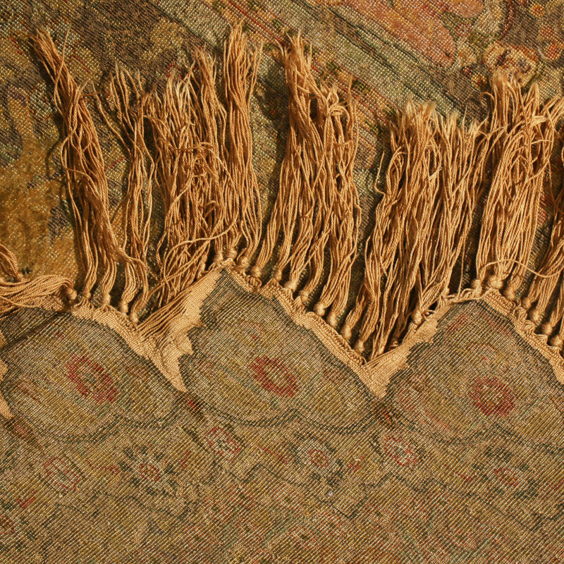 One-of-a-Kind 4' X 4'7" Hand Knotted Area Rug