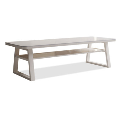 White Rectangular Solid Wood desks