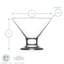 LAV - Crema Glass Ice Cream Bowls