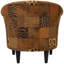 Fauteuil demi-tonneau Alpaslan