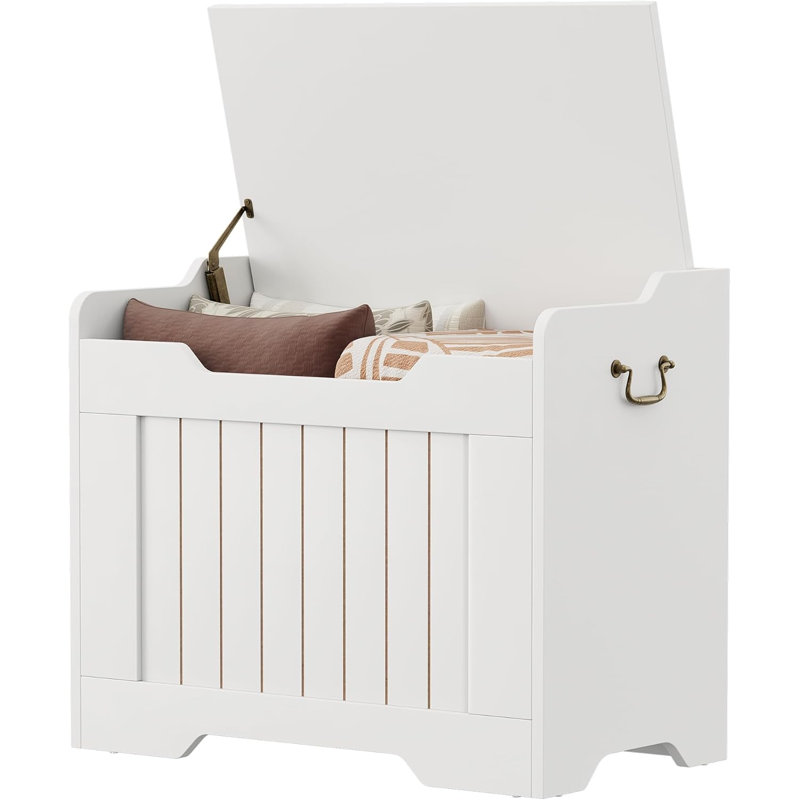 Ayane Storage Bench, White