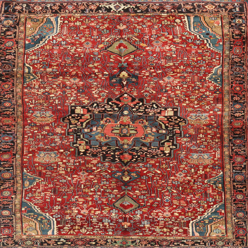 Southwestern Indoor Rug, Round 3'