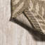 Tapis intérieur / extérieur brun / beige Mease Nevis Palm Frond-818475200