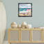 My Happy Place Collaged Brown Framed Floater Canvas Wall Art by Jennifer Peck-1434013321-1434013317
