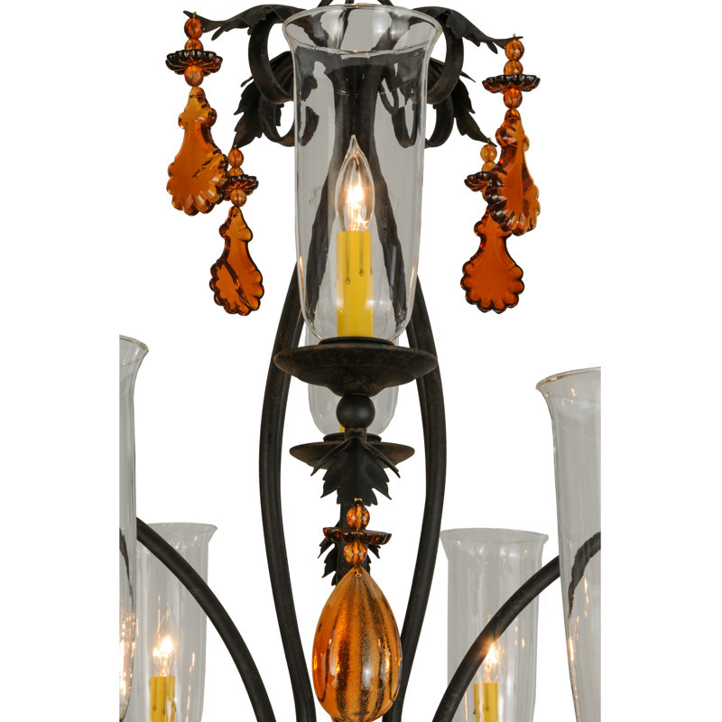 Windsor 14 - Light Glass Chandelier