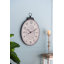 Horloge murale antique blanche 18 "x 29", horloge traditionnelle rétro