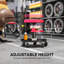 Adjustable Height Industrial Stool