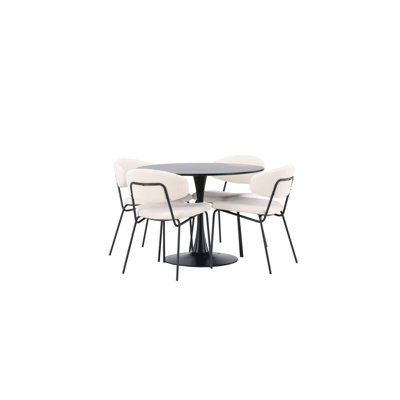 Whipple 4 - Person Dining Set