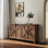 Buffet 4 portes à 4 portes - et polyvalent pour la chambre à coucher, le salon et le bureau