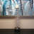 H Iron Tabletop Pillar Holder with Candle Included-1165225260