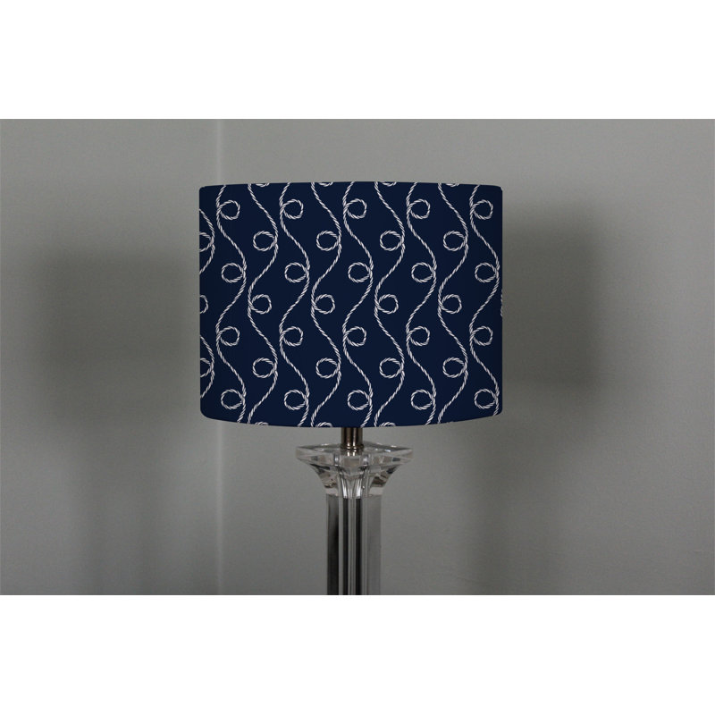 Cotton Drum Lamp Shade ( Uno ), 22cm H x 25cm W x 25cm D