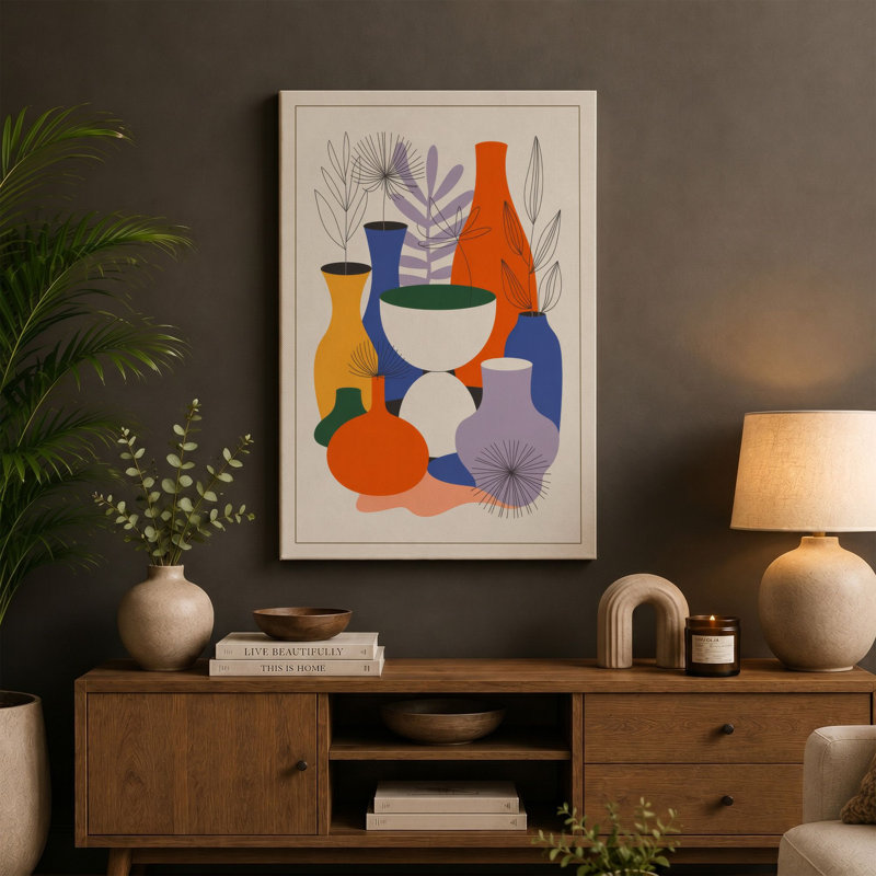 Print, 30x20 - 76.2 x 50.8 cm, Sage Border