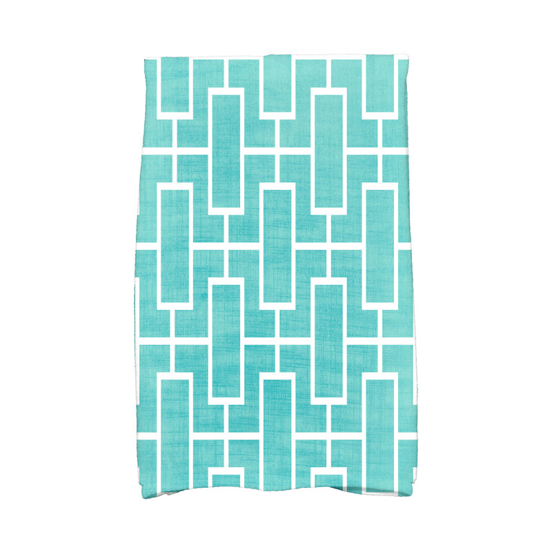 Caleb-Jay Tea Towel Kitchen Towel, Turquoise