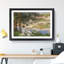 On the Bank of the Seine by Claude Monet - Framed Print-62760154-62760156