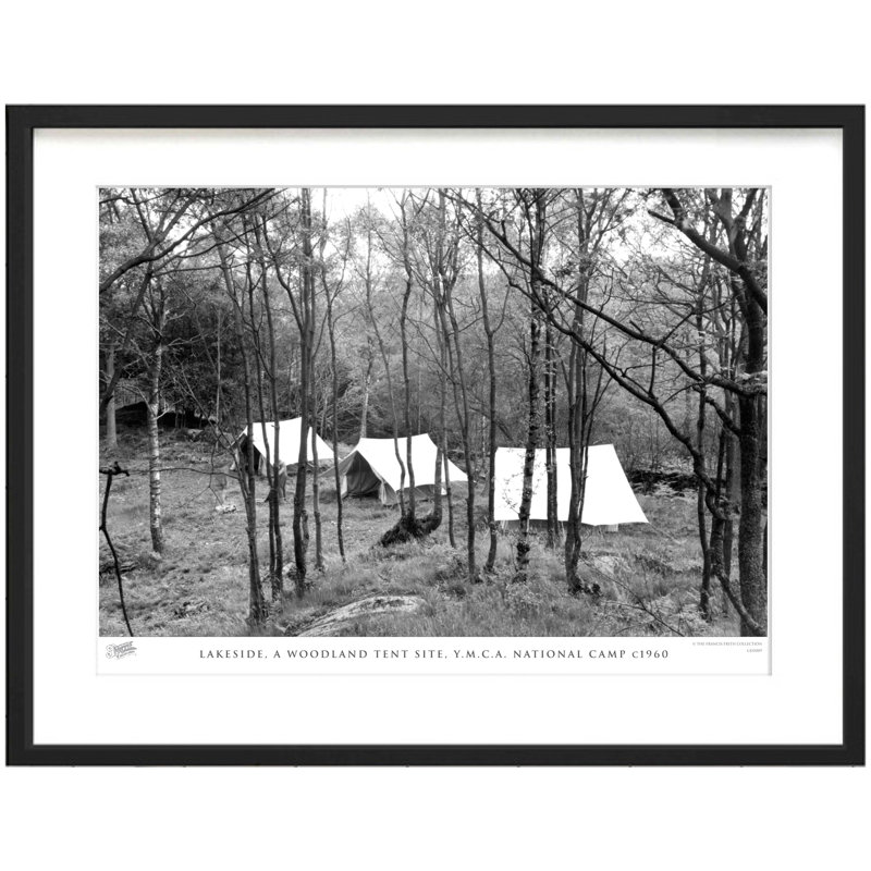 Lakeside, A Woodland Tent Site, Y.M.C.A. National Camp C1960 by Francis Frith - Single Picture Frame Print