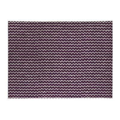 Byrdhill Chevron Wave Low Profile Kitchen Mat