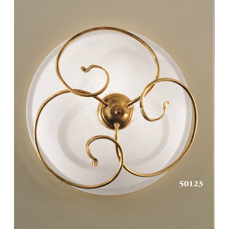 Hunnewell Glass Flush Mount