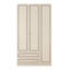 Vanbuskirk 3 Door Manufactured Wood Wardrobe
