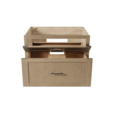 Meuble-lavabo mural simple flottant 30 po Disar