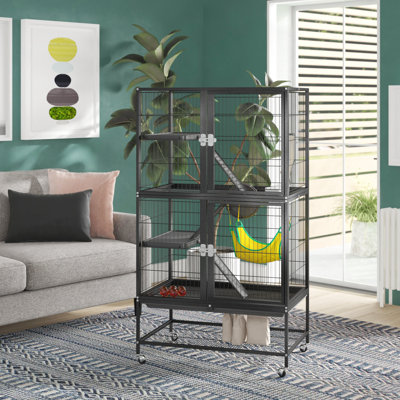 Cage à furet avec rampe Hewson