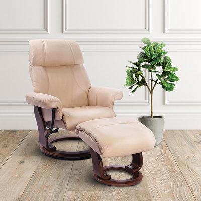 Upholstered Swivel Recliner