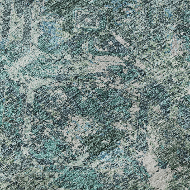 Tapis sauge de qualité supérieure Prisco, Rectangle 2 pi 6 po x 3 pi 10 po