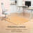 Standard 8mm Thick Bamboo Chair Mat – Anti-Slip, Straight Cut, Designed for Hard Flooring-15633721-15633717-15633715