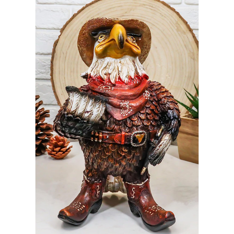Figurine de cow-boy chauve en bottes