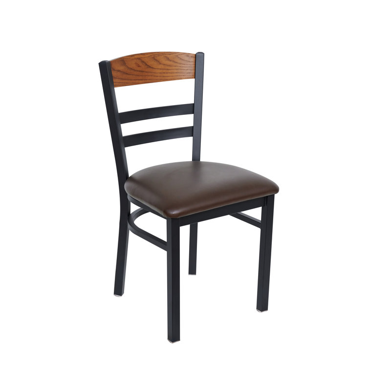 Chaise Barrick, Brun foncé