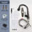 IVIGA Pull Down Kitchen Faucet with Soap Dispenser-95035349