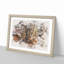 Within The Woods Watercolour - Single Picture Frame Print on MDF-56740083-56740085