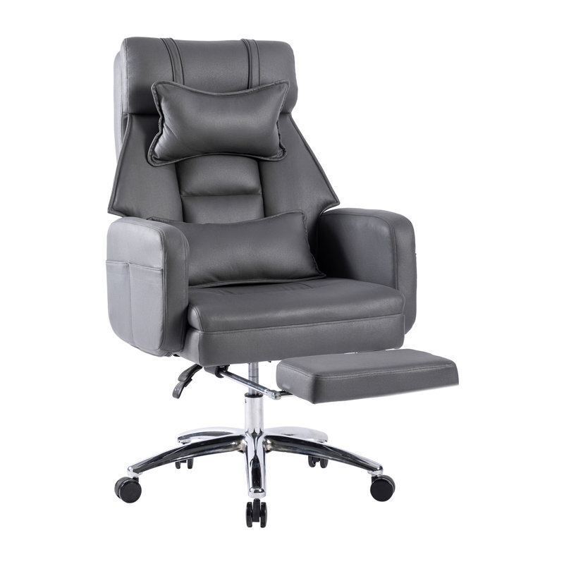 Swivel Ergonomic Office Chair, Dark Gray