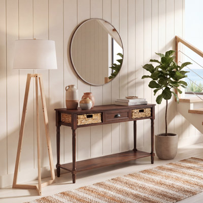 Console en bois massif 44,5 po Painswick