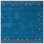Tapis bleu Danette