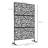 Cavon 198cm H x 122cm W Steel Privacy Screen Included