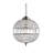 Tatianna 1 - Light Antique Brass/Clear Pendant-1511850340
