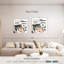 Plaque murale Kema Home Cats