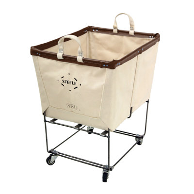 Rolling Laundry Basket with Handles