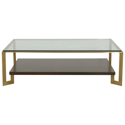 Cannon Glass Top Single Coffee Table