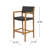 Beatrice Polyethylene (PE) Wicker Outdoor 30'' Bar Stool