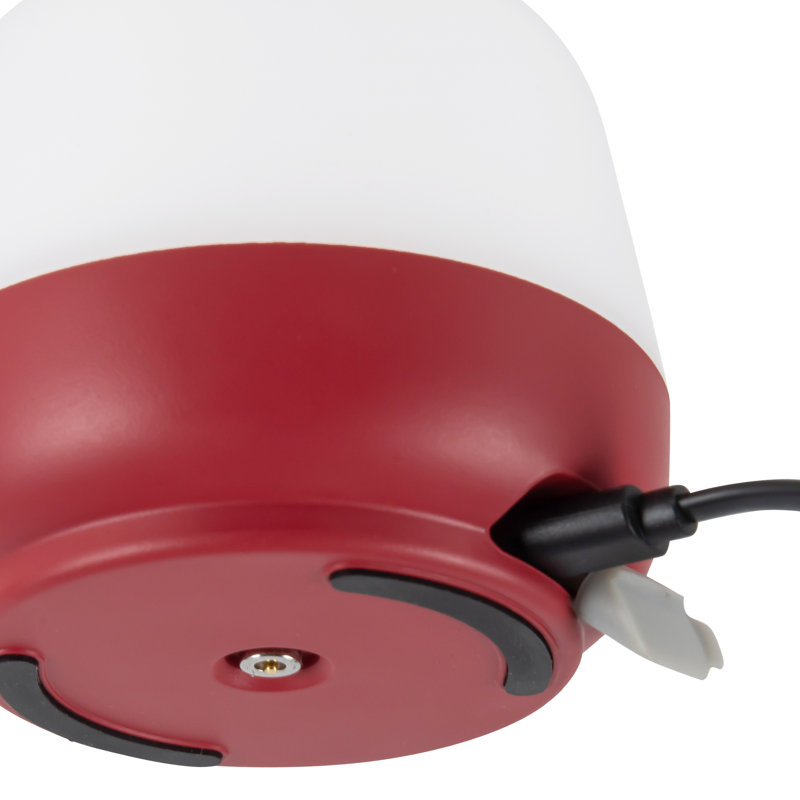 Lampe portable d'extérieur à DEL à intensité variable 3 po Wylla, Red