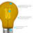 4.5 Watt (60 Watt Equivalent), A19 LED, Dimmable Light Bulb, E26/Medium (Standard) Base-73312163