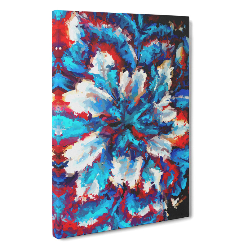 Wonderful World Abstract - Wrapped Canvas, 76cm H x 50cm W x 3cm D