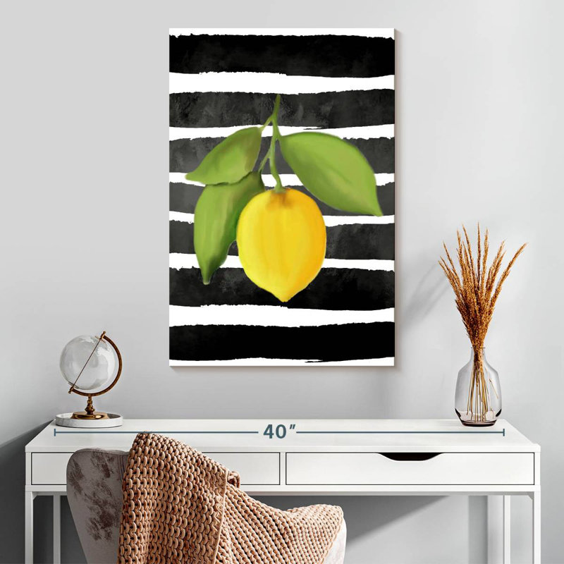 Citrons frais IV, H 30 po x l 20 po