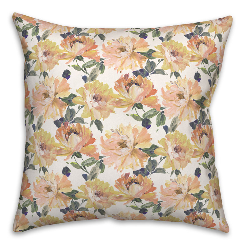 Housse et insert de coussin décoratif en polyester, H 16 po x l 16 po
